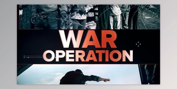 War Operation (Videohive 24736993) - AE Project