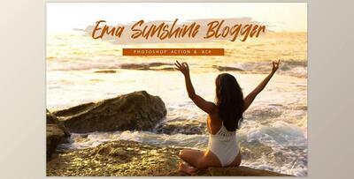 15 Photoshop Actions ACR Sunshine CreativeMarket-6119592 (XMP, ATN)