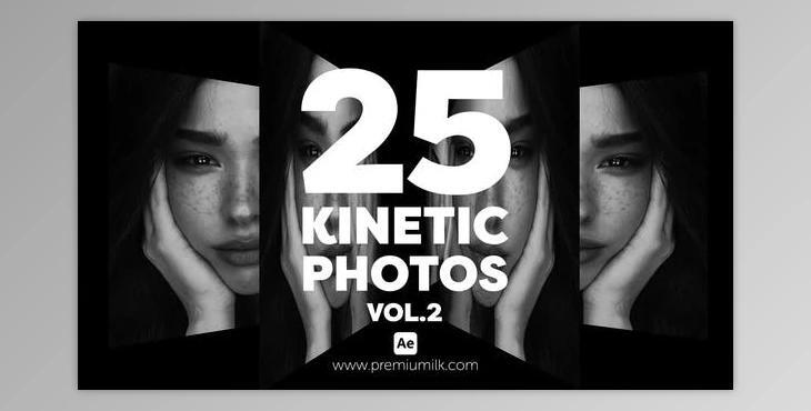 Kinetic Photos Vol 2 (Videohive 47068317) - AE Project