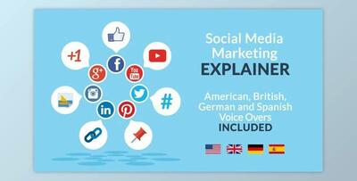 Social Media Marketing Explainer (VideoHive 11183364) - AE Project