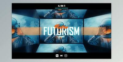 Retro Futurism Opener (Videohive 42569571) - AE Project