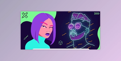 Portrait Illustration with Adobe Photoshop and Illustrator