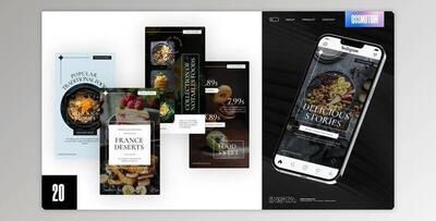 Food Instagram Stories (Videohive 42856949) - AE Project