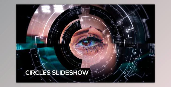 Circles Slideshow (Videohive 19757123) - AE Project