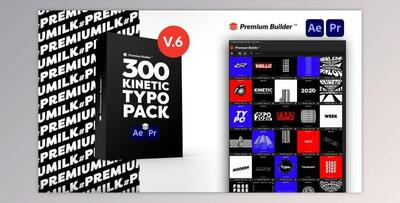 Videohive PremiumBuilder Kinetic Typography Pack 28757522 v6