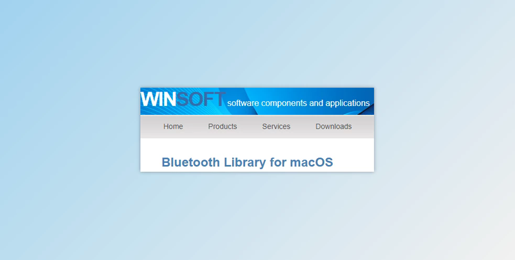 Winsoft Bluetooth Library for macOS v1.6 for Delphi 10.4-12 Athens Full Source