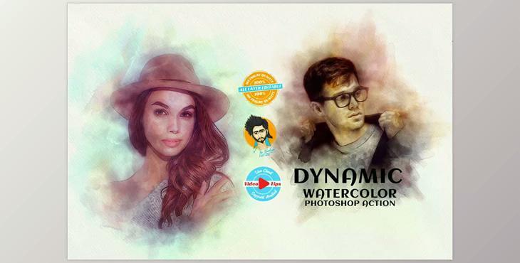 Dynamic Watercolor Paint CreativeMarket - 6526757