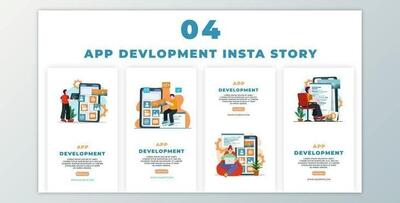 App Development AE Instagram Story (Videohive 42836978) - AE Project