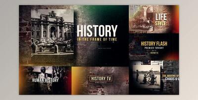 History Fast Flash Opener (Videohive 28122258) - AE Project