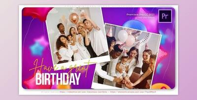 Happy Birthday Cards Slideshow (Videohive 35593054)