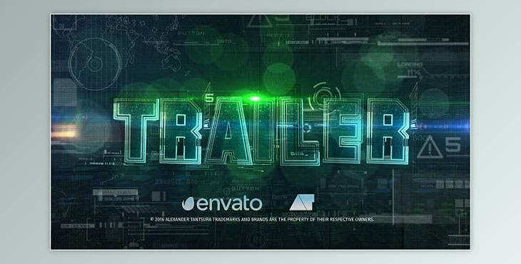 Futuristic Trailer (Videohive 14591300) - AE Project