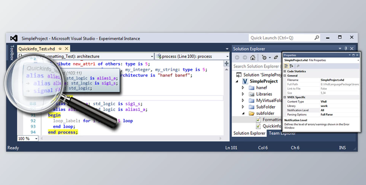 V3S - VHDL and SystemVerilog for Visual Studio 2010-2019 v2.1.0 + License Key