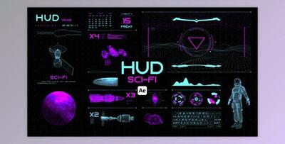 HUD Sci-Fi for After Effects (Videohive 44657441) - AE Project
