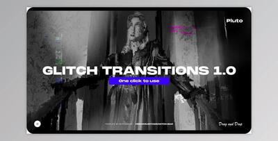 Glitch Transitions (Videohive 42879978) - AE Project