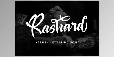 Rashard – Brush Lettering Font