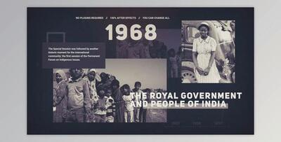 History Timeline (Videohive 35037669) - AE Project