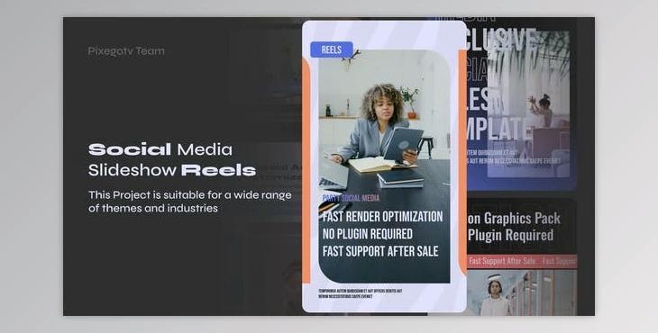 Instagram Reels Dark Elegance (Videohive 52144237) - AE Project