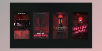 Halloween Spooky Stories Vol.1 (Videohive 34016686) - AE Project