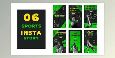 Sports Fest Instagram Story Template (Videohive 39216972) - AE Project
