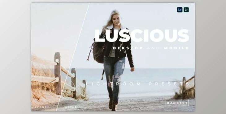 Luscious Desktop and Mobile Lightroom Preset by Bangset