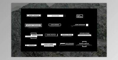 Unique News Titles Animation (Videohive 28391634) - AE Project