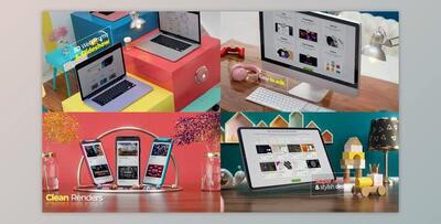 3D Web Promo & Slideshow (Videohive 35590431) - AE Project