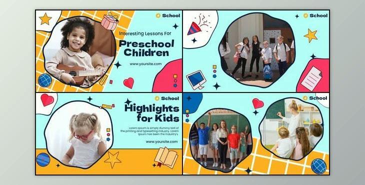 Kids Education Slideshow (Videohive 42878403) - AE Project