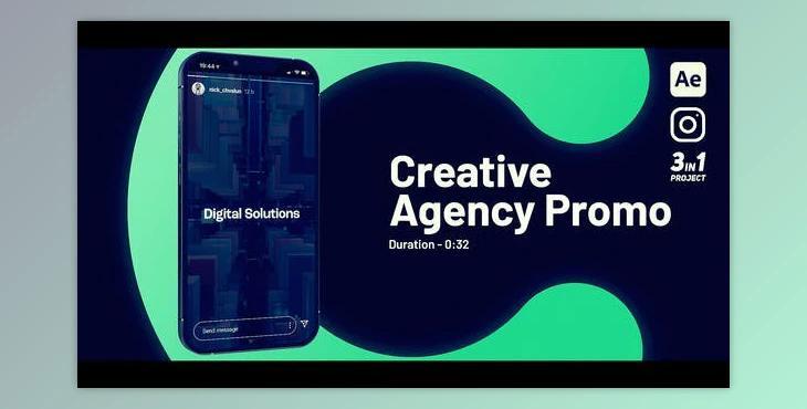 Agency Promo Vertical (Videohive 44942016) - AE Project