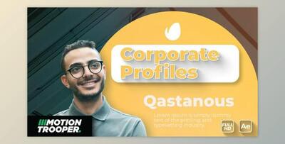 Rounded Corporate Profile (Videohive 50822925) - AE Project