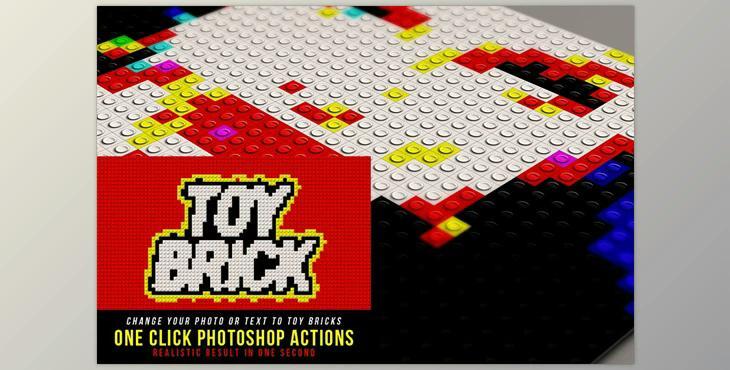 Toy Brick Photoshop Actions CreativeMarket-30000 (PAT, PSD, ATN)