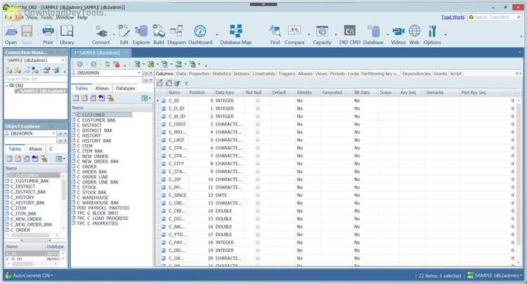 Toad for IBM DB2 v7.2.0 + CRACK