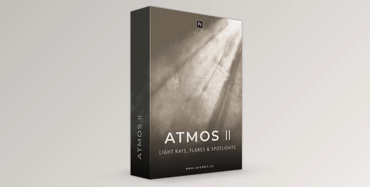 ATMOS II – Brushes, Overlays & Tutorials by care4art