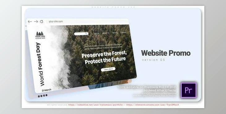 Website Promo Z05 (Videohive 32111877) - PR Project