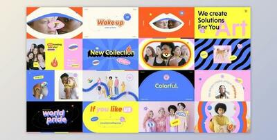 PopArt Promo (Videohive 30619313) - AE Project