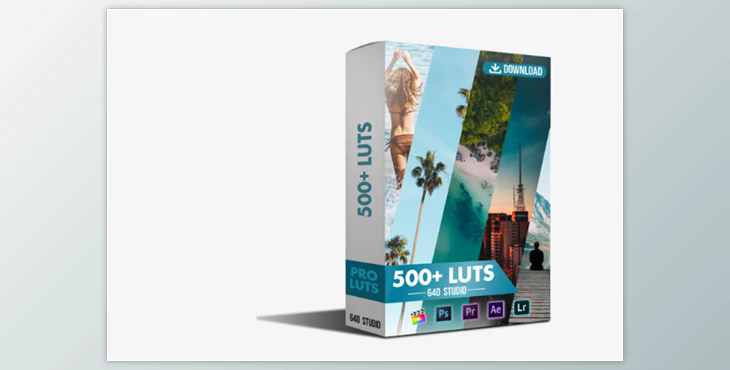 540 Cinematic LUTS Pack (640 Studio)