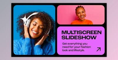 Multiscreen Slideshow (Videohive 48521291) - AE Project