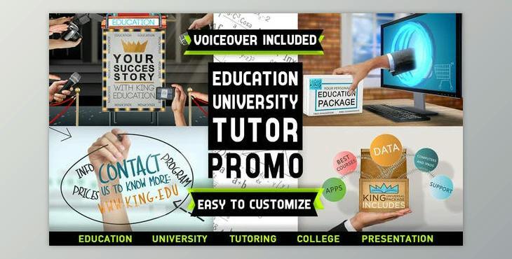 Education University Tutor Promo (Videohive 36670873) - AE Project