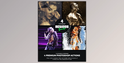 Photoshop Actions Bundle – Oct 22 GraphicRiver - 40402904