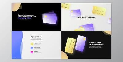 Bank card promo presentation (Videohive 30746471) - AE Project