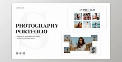 Photography Portfolio 2.0 (Videohive 38747719) - AE Project