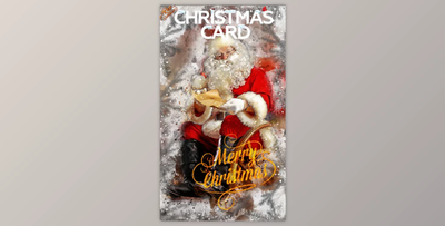 Christmas Card Photoshop Action By RedVokinputs (ABR, PAT, ATN)
