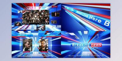 Breaking News Pack 02 (Videohive 34026631) - AE Project