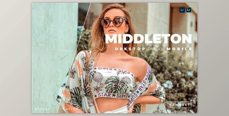 Middleton Desktop and Mobile Lightroom Preset by Bangset