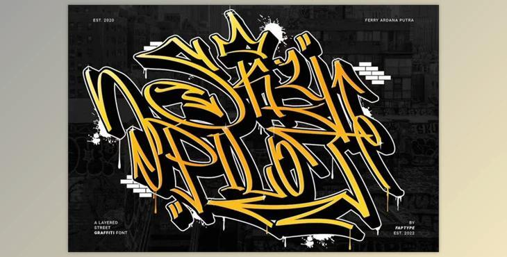 Skypilot Graffiti Font