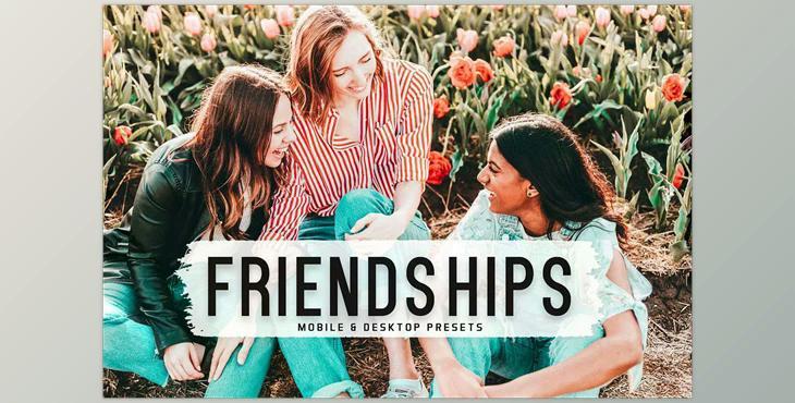 Friendships Pro Lightroom Presets CreativeMarket - 6812637