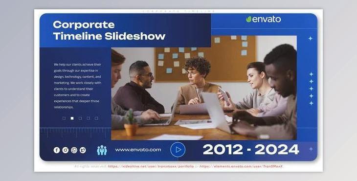 Corporate Timeline (Videohive 47148288) - AE Project