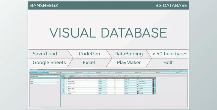 Unity asset - BG Database v1.8.8