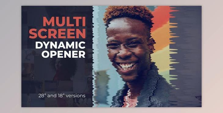 Multiscreen Dynamic Opener (Videohive 39133084) - AE Project