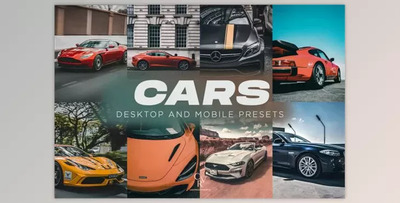 6 Car Lightroom Presets 6279180 (Mob, Desk)