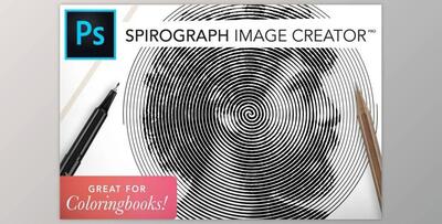 Spirograph Creator for Coloringbooks CreativeMarket-5042245 (ABR)